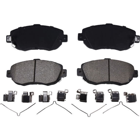 Front Brake Pad Set - Compatible with 1993 - 2005 GS300 1994 1995 1996 1997 1998 1999 2000 2001 2002 2003 2004