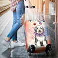 thumbnail image 3 of 4th of July Old English Sheepdog Celebrates Independence Day Travel Luggage Cover Dog Lover Suitcase Dust Protective Decor - 12010, 3 of 5