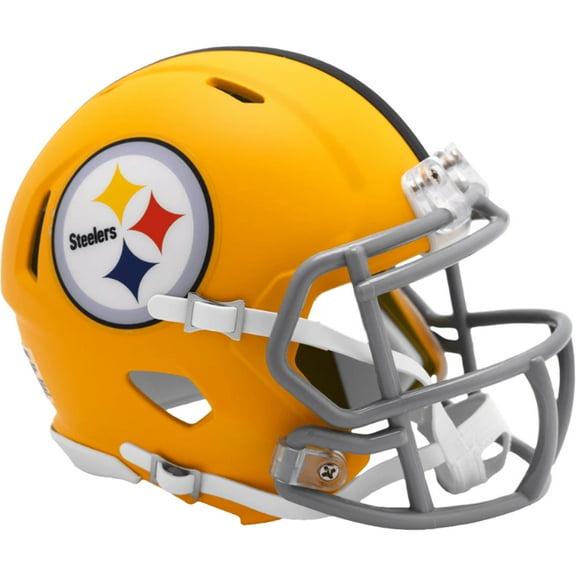 Pittsburgh Steelers 2025 On Field Alternate Riddell NFL Speed Mini Helmet