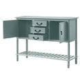thumbnail image 3 of 45'' Inch Modern Narrow Console Sofa Table with 3 Drawers, 2 Cabinets and 1 Shelf for Living Room, Entryway/Hallway, 3 of 7