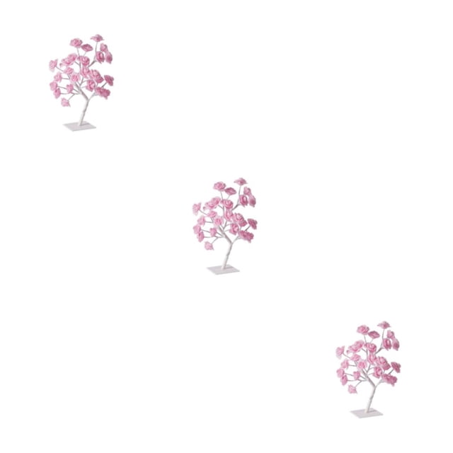 Bewildely Luces LED - Luces de árbol de rosas simuladas - Para decoración de interiores y exteriores que emiten un brillo Luces de decoración Type1 NO1