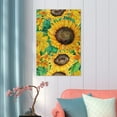 thumbnail image 5 of Poster Prints Wall Paper Art Decor Vintage Sunflowers Floral Oil Painting Summer 12x18 inch Photo Picture Poster for Home Bedroom Living Room Kitchen, 5 of 7