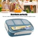 thumbnail image 3 of Bento Box 16PCS Set Bento Box 1300ML Bento Box Adult Lunch Box con 4 Compartimentos Reutilizables Lunch Box Contenedores con Cuchara para Fruit Lunch Lunch Containers ANGGREK  Otros, 3 of 8
