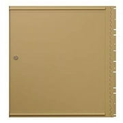 Salsbury Industries 2050 Rear Cover Locking for Rear Loading Brass Mailboxes