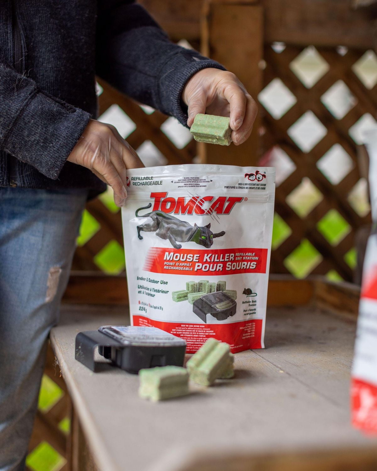 Tomcat Mouse Killer Refillable Bait Station