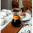 thumbnail image 3 of Reusable Stainless Steel Pour Over Coffee Filter Compatible with Drip Fits Most V60/Chemex Brewers, 3 of 5