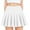 White, variant on AJTQTH Girls High Waist Skirts Solid Color Stylish Mini Skirts Ruffles Flowy Skirts Pull On Safety Skirts for Summer Casual Sports Yoga Riding Black 6 Years