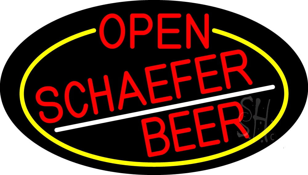 New Schaefer Beer Bar Decor Man Cave Neon Light Sign 17"x14" 