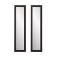 thumbnail image 1 of BrandtWorks 2 Piece Slim Floor Mirror Set - 16 x 71 Black/Silver, 1 of 4