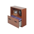 thumbnail image 2 of Safco 1 Drawers Lateral Filing Cabinet, Cherry, 2 of 3