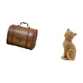 thumbnail image 4 of Joyero vintage de madera con estatua de gato, figura decorativa de resina, coleccionable para anillos, joyas corporales, entrada, etc, 4 of 7