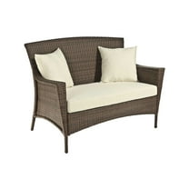 Jiallo Outdoor Garden Patio Furniture 1Pc Loveseat