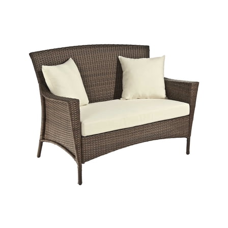 Jiallo Outdoor Garden Patio Furniture 1Pc Loveseat