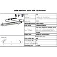 thumbnail image 2 of Realgoal 6GPM UV Filter 25W Water Purifier Stainless Steel 304,Inlet/Outlet Male 1/2 Inch, 2 of 6