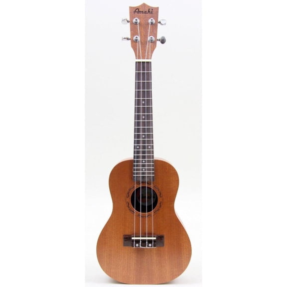 Amahi UK120 Select Mahogany Wood Ukulele | Soprano