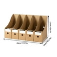 thumbnail image 2 of Caja de almacenamiento de documentos Seitruly 5 piezas papel, 2 of 6