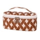 thumbnail image 2 of Bolsa de maquillaje portátil con gran capacidad de almacenamiento, exquisita y de alta gama caja de almacenamiento de viaje, bolsa de lavado, 2 of 3