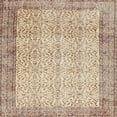 thumbnail image 1 of Ahgly Company Indoor Square Contemporary Khaki Gold Abstract Area Rugs, 6' Square, 1 of 6