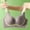 Khaki, variant on skpabo Women Push Up Bra Sexy Clash Of Colours Underwear Gathered Anti-Breathable Collection Of Vice Breasts Adjustable Bra for Work Office