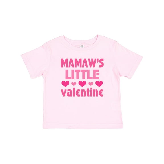 Inktastic Mamaw Little Valentine Grandchild Girls Baby T-Shirt