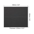 thumbnail image 2 of Unique Bargains Table Name Place Cards,50pack Favor Decor Foldable Blank Card, Black, 2 of 5