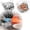Silver, variant on fsxdhpcsgfc Outdoor Barbecue Rack Triangle Barbecue Stove Household Stainless Steel Card Stove Portable Barbecue Rack Holey Grill Pan Griddle Grill Pan for Grill Sportsmanship Grill Summers Grill