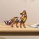thumbnail image 1 of Adornos de animales perfecl figurita estatua grabada ahuecada Decoración de escritorio Luz nocturna en forma de vaca, 1 of 6