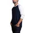 thumbnail image 2 of Victorious Men's Baseball Raglan T-Shirt 3/4 Sleeves Jersey, 2 of 4