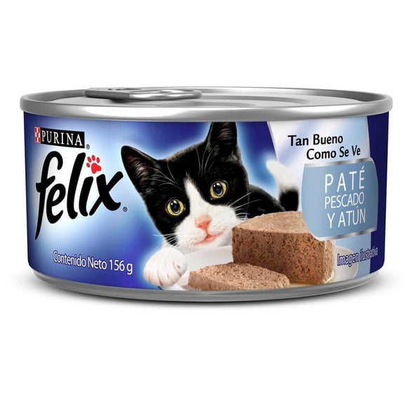 Alimento para Gato Purina Felix Pescado y Atún 156 gr