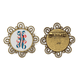 thumbnail image 1 of Cuerpo vertebral Joint ilustración Broche de flores, regalo de joyería para mujeres y niñas Unbranded M, 1 of 3