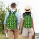 thumbnail image 4 of Balery Tennis Balls Mochila Clásica Impresa Básica para Viaje, Mochila Escolar Resistente al Agua, Mochila de Lona con Correas Ajustables-Small, 4 of 5