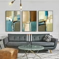 thumbnail image 1 of Wekity Color Block Graphic Combination Wall Art Canvas Print Poster,Simple Abstract Oil Painting Art Decor for Home Living Room Bedroom Office (Set of, 1 of 5