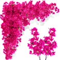 thumbnail image 1 of Buganvillas artificiales con estampado floral Yuxung, 16 unidades, 96 cm, Silk Pur, 1 of 6
