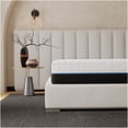thumbnail image 2 of Twin XL Copper Gel Memory Foam Mattress, CertiPUR-US Certified Cooling Gel Infused Mattress for Pressure Relief, Medium Firm Bed-in-a-Box, 2 of 8