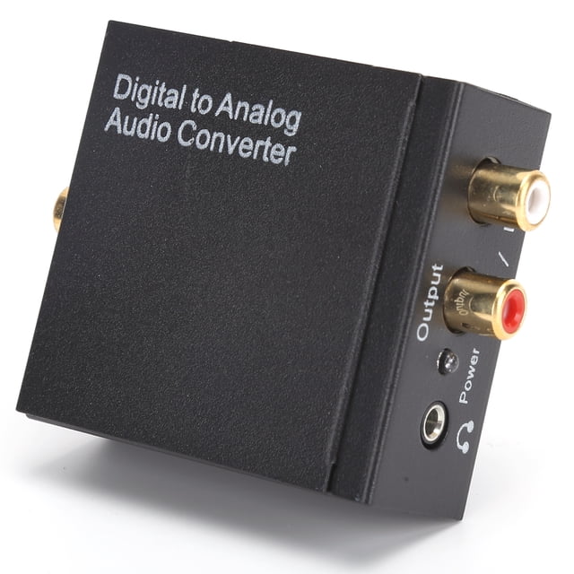 Digital 3.5mm Audio Adapter Digital Optical Coaxial to Analog L R Converter for Home Professional Audio SwitchingHost USB Cable Optical Cable Audio Cable