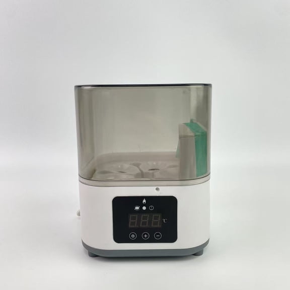 Fletrix Egg incubators,Egg Incubator, 6 Eggs Incubator with Automatic Egg Turning, Humidity Control Temperature, Egg Candler, 360 Degree View, for Hatching Chickens