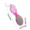 thumbnail image 6 of 4 in 1 Pedicure Paddle Kit Tool with Pumice Stone for Feet,Foot Hand Toe Nail Cleaning Brush,Metal File and Emery Board,Manicure Pedicure Set, 6 of 7