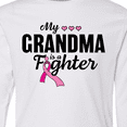 thumbnail image 4 of Inktastic Breast Cancer Awareness My Grandma is a Fighter Long Sleeve Youth T-Shirt, 4 of 5
