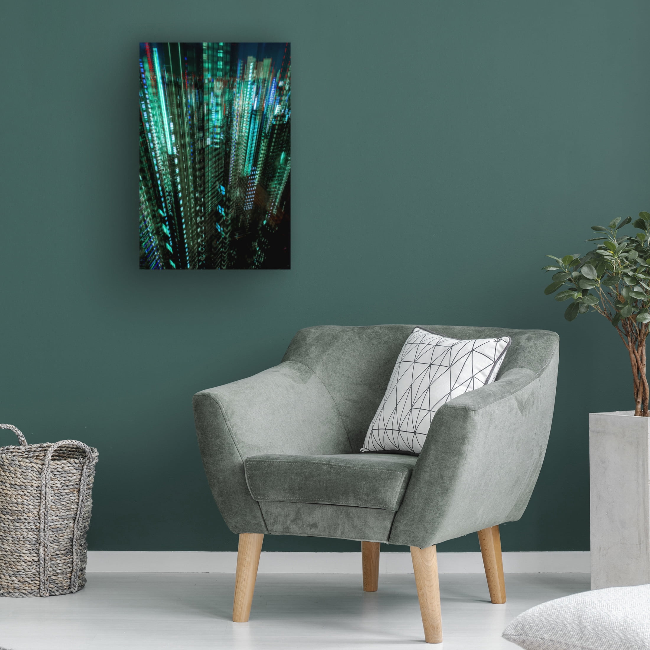 Trademark Fine Art Sasaki Makoto Tokyo Layers Canvas Wall Art