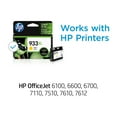 thumbnail image 6 of HP 933XL High Yield Yellow Original Ink Cartridge, ~825 pages, CN056AN#140, 6 of 7