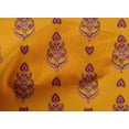 thumbnail image 4 of oneOone Cotton Poplin Fabric Leaves & Paisley Block Print Fabric BTY 42 Inch Wide, 4 of 4