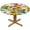 Flowers, variant on Outer Space Round Table Cloth Starry Night Sky Deep Elastic Edged Table Cover Fade and Stain Resistant Table Cloths Easy to Clean Fits Tables 40-44" Diameter