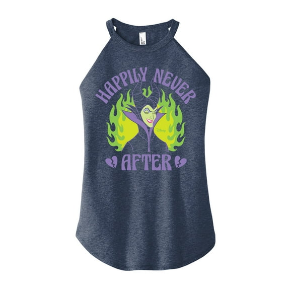 Disney Villains - Happily Never After - Juniors High Neck Tank Top