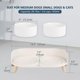 thumbnail image 2 of Newway Cat Bowls For Food And Water - Elevated Dog Bowls With Stand - Raised Dog And Cat Bowl Set - Dual Pet Bowl Dinnerware For Small Dogs | Cats | P, 2 of 5