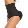 thumbnail image 3 of BIMEI One-piece High Waist Seamless 3D Butt Lifter Padded Panties Hip Enhancer Underwear Control Briefs ,Black,M, 3 of 6
