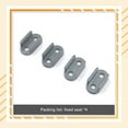 thumbnail image 3 of Vogacara 4 piezas 1/16 escala RC coche hoja suspensión resorte montaje resortes Base reemplazo para WPL B14/B16/B24/B36 negro gris Type3 NO3, 3 of 6