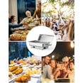 thumbnail image 6 of Faitaliicy Electric Chafing Dish Buffet Servers And Warmers Stainless Steel Electric Chafing Dish Buffet Set Commercial Food Warmers With Temperature Control Display For Catering Parties Festivals, 6 of 7