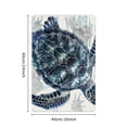 thumbnail image 2 of Creowell Turtle Fast Absorption Bath Mat Eco-Friendly Home Decor 24x16in, 2 of 5