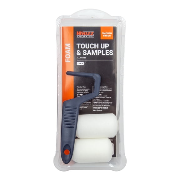 WHIZZ 2" Mini-Roller Kit for Touch-Up and Color Sample Application