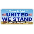 thumbnail image 1 of North Dakota United We Stand Novelty Car Auto License Plate, 1 of 2